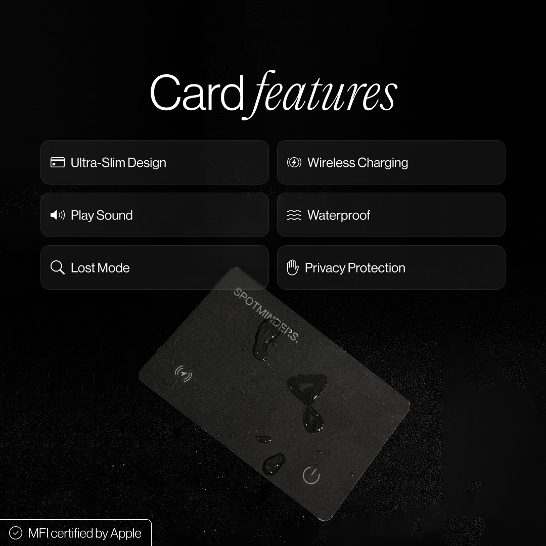 BlackShell Tracking Card