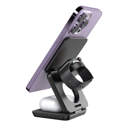 Cybernova® X10 3-in-1 draadloze oplader