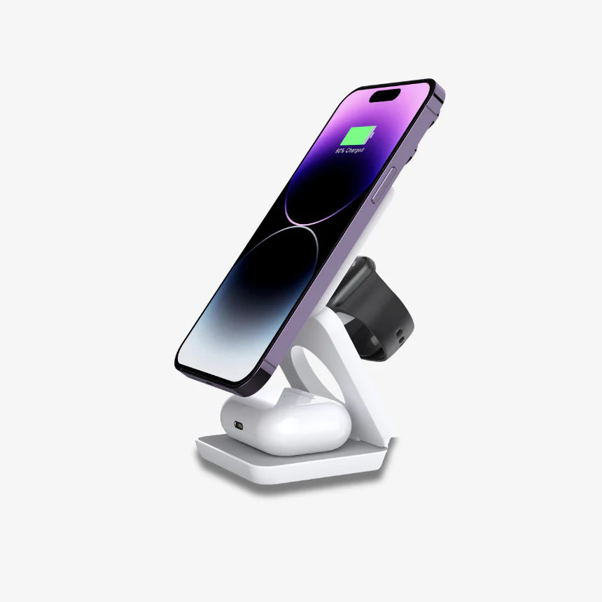 Cybernova® X10 3-in-1 draadloze oplader